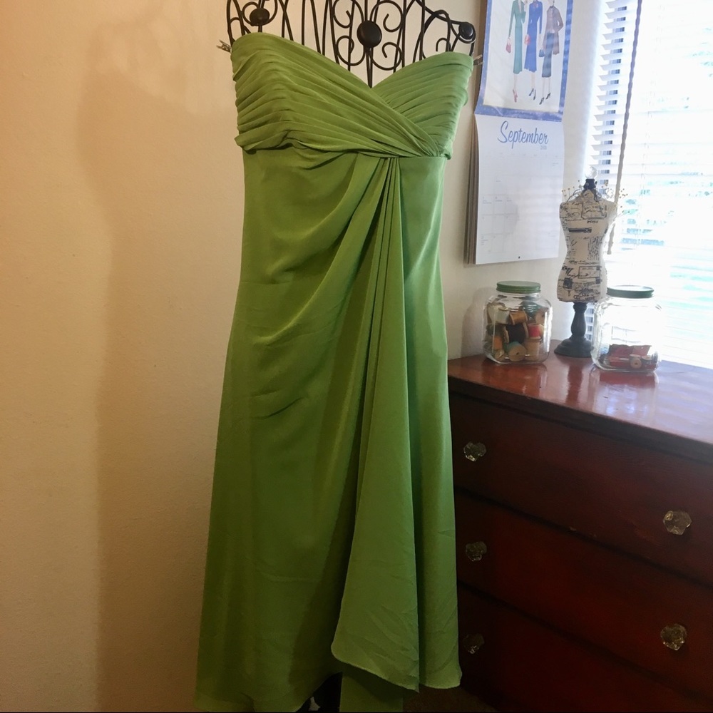 David’s Bridal Size 16 Green Dress